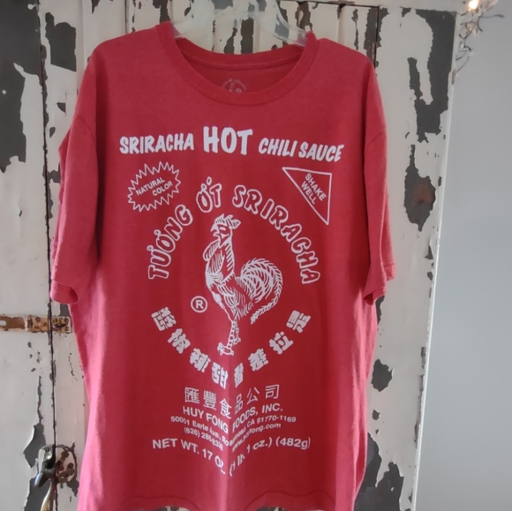 Tuong Or Sriracha, 2X, Red Short Sleeved Tee